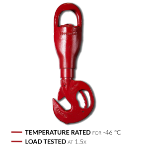 Super Lift Snap-In Long Rod Hook Capacity 50,000 (lb)/25 Ton