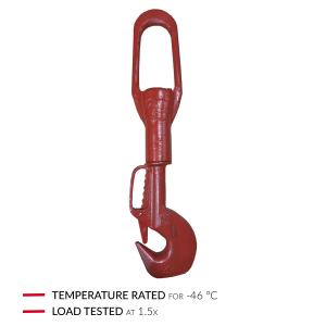 Ultra Long Rod Hook | Capacity 75,000 (lb)/37.5 Ton